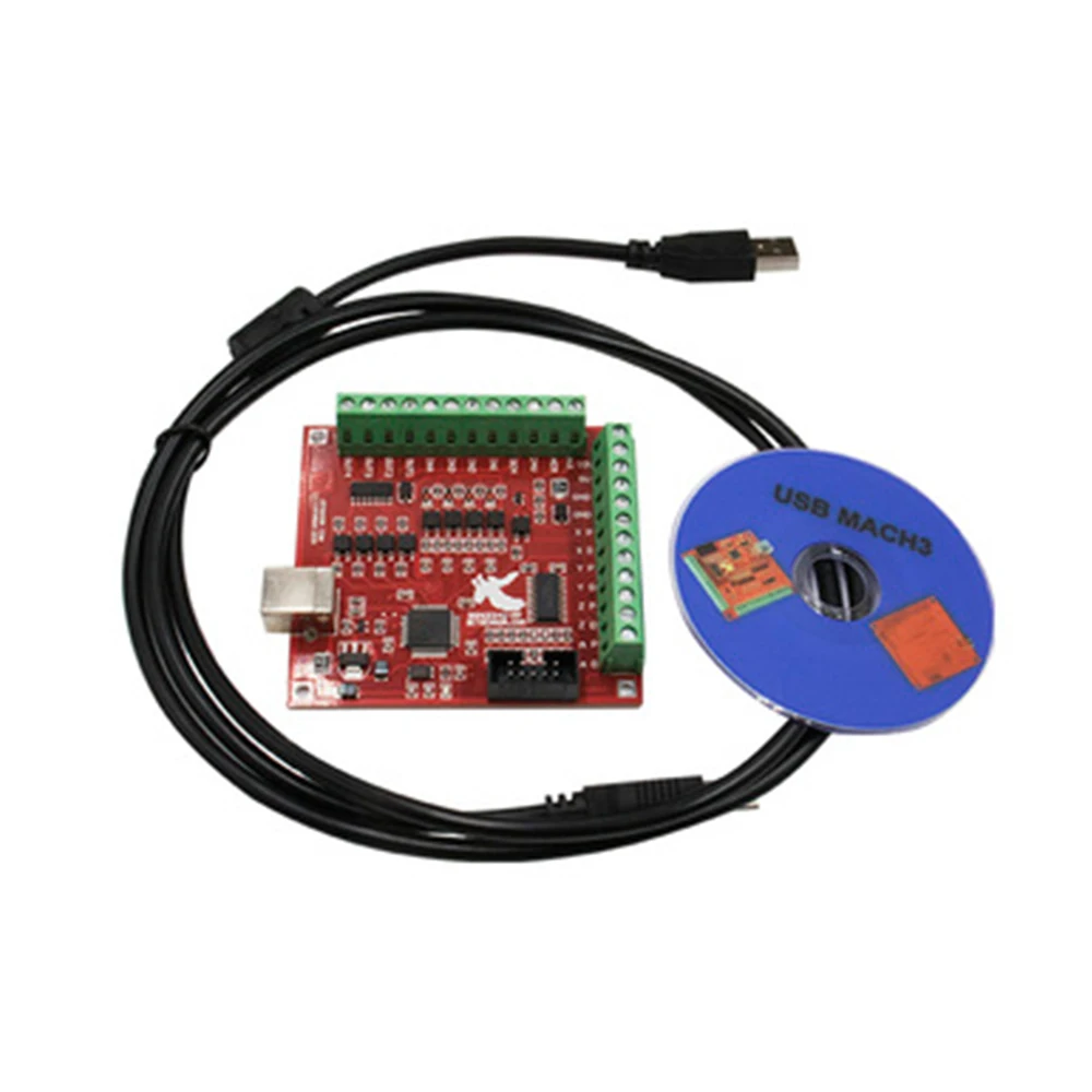 Mach3 Usb Cnc Controller 4 Axis 100Khz - 3 ADET/SET: 1 ADET MACH3 bağlantı