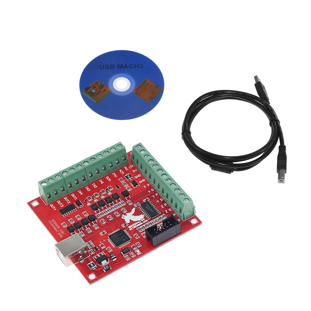 CNC USB Mach3 100Khz kesme pan - Mach3 Usb Cnc Controller 4 Axis 100Khz incelemesi ve fiyatı